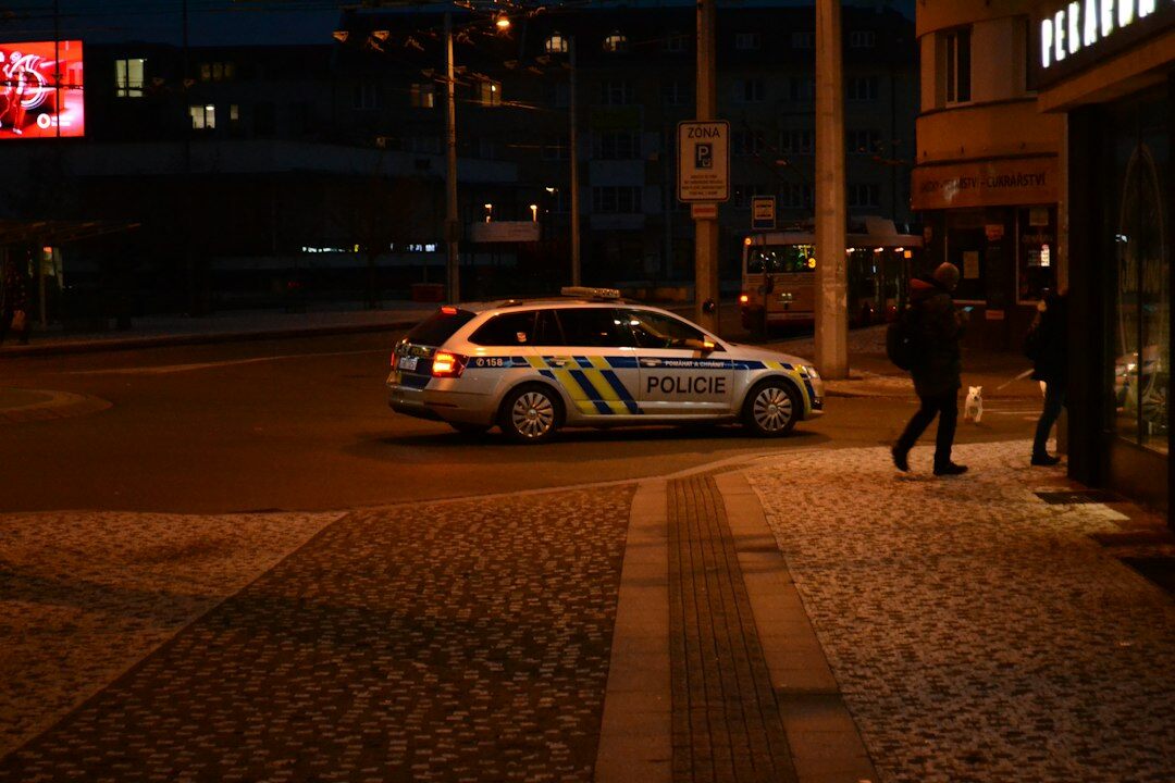 urban night street patrol